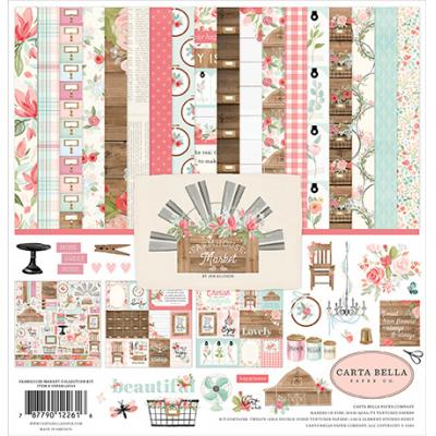 Carta Bella Farmhouse Market Designpapier - Collection Kit